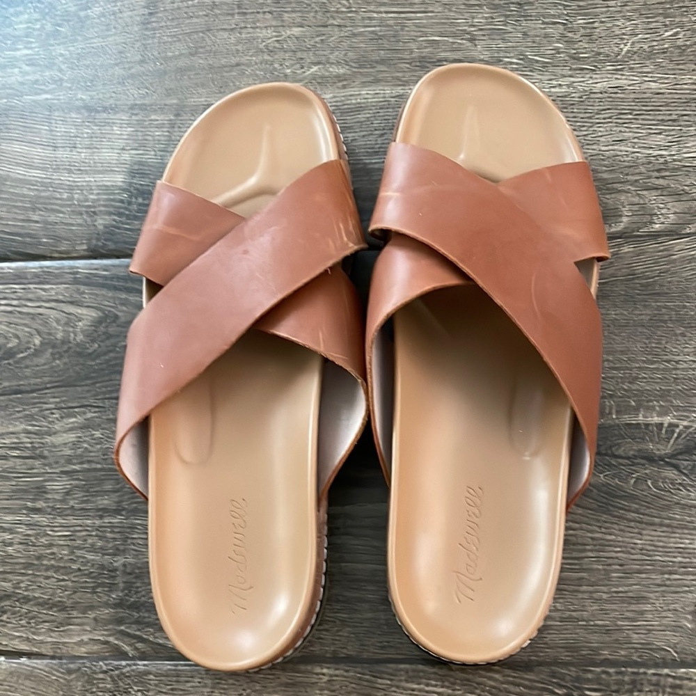 Madewell leather slides